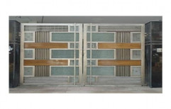 Stainless Steel Main Gate by Alkraft Decorators Private Limited