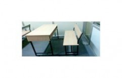 Three Seater School Desk by Ikon Office Equipments