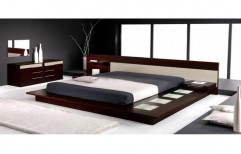 Wooden Double Bed by Abhishek Industries