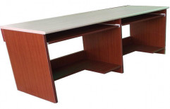 Wooden Rectangular Computer Table by Abhishek Industries