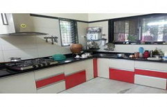 Basic L Shape Modular Kitchen by Koncept Kitchens & Home