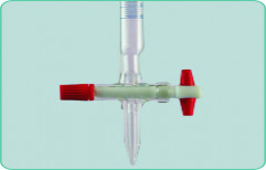 Burette with Straight Bore PTFE Key Stopcock by Edutek Instrumentation