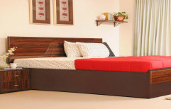 Cosmo Engineerwood King Bed With Storage by Majestic Kitchens & Decor