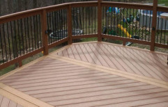 Deck Balcony Flooring by Enlightenment Interiors Private Limited