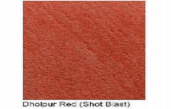 Dholpur Red Sandstone Shot Blast by A R Stone Craft Private Limited