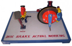 Disc Brake Actual Working Model by Edutek Instrumentation