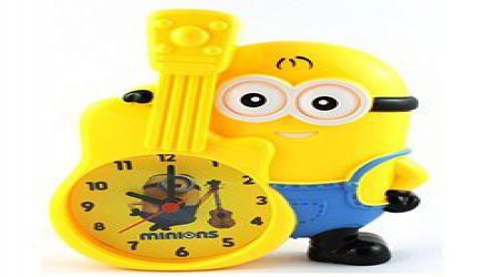 Premium Minion Character Alarm Clock with Designer Piggy Bank for Kids by Akhilesh Enterprises