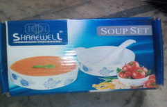 Sharewell 12 pc soup set by Shiv Darshan Sansthan