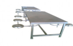 Stainless Steel Canteen Table by Sanipure Water Systems