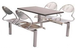 Steel Dining Table by Ikon Office Equipments