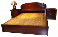 Wooden Double Bed by Nanak Chand Anil Kumar