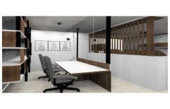 Wooden Office Cabinet by SSNS Builders Private Limited