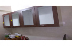 Wooden Storage Kitchen Cabinet by Ramdev Kitchen