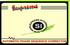 Automatic Phase Sequence Corrector For 8 Ton/ 18 Kw / 20hp by Supreme International