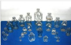 Clear Glass Bottles by Priya Components