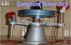 Compound Screw Jack by Chandra Scientific Industries