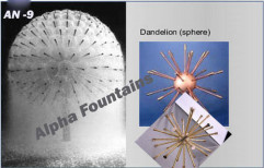 Dandelion Fountain Nozzle by Alpha Fountains