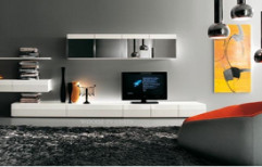 Designer TV Units by Woodz Modular Designers & Interiors