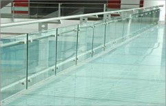 Glass Railing by Rihan Aluminum & Glass Work