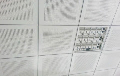 Grid Ceiling by Enlightenment Interiors Private Limited