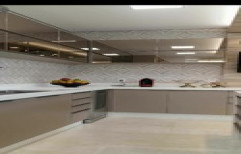 Metallic acrylic kitchen by Aadhya Enterprise Services