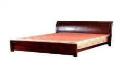 Modern Double Bed by Shivam Furniture