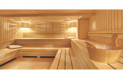 Wooden Sauna Bath Room by Ceramic Centre