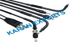 Bajaj Three Wheeler Accelator Cable Assembly Inner & Outer by Crown International (india)