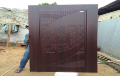 Brown Wooden Laminated Door by Shri Vishwakarma Industries