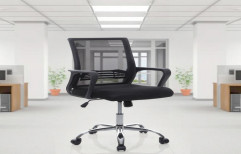 Cyprus Metal Medium Back Office Chair by Majestic Kitchens & Decor