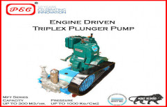 Engine Driven Triplex Plunger Pump by Pump Engineering Co. Private Limited