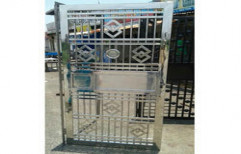 Entrance Steel Gate by Star Steel Fabricators & Alluminum Work