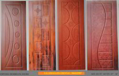 Eroline Embosed Membrane Wooden Door by N.K. Associates