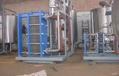 Paneer Heater Plate Heat Exchanger by Ved Engineering