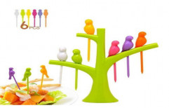Plastic Fruit Fork by Sitaram Kitchenware