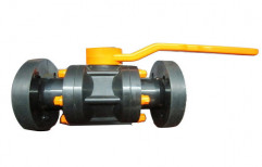 Plastic,pp drip Irrigation Ball Valve, Flanged Ball Valve by Parshwa Industries