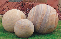 Round Stone Handicrafts by Ganpati Stone Industries