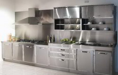 Stainless Steel Modular Kitchen by I Mod