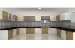 U Shaped Kitchen Cabinet by Splendid Interior & Designers Private Limited
