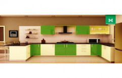 U Shaped Modular Kitchen by Sanjivani Interior & Decorators