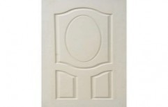 White Skin Moulded Door by Ganpati Wood Moulders