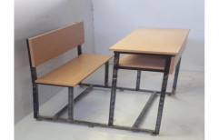 Wooden Classroom Desk by Abhishek Industries
