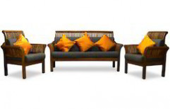 Wooden Sofa Set by Venkateshwara Wood Works