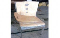 Wooden Writing Pad Chair by Abhishek Industries