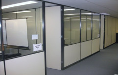 Aluminium & Glass Partitions for Office by Asian Electricals & Infrastructures
