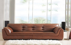 Barclay Leather Sofa 3 Seater by Majestic Kitchens & Decor
