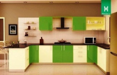 Condor Retro U-Shaped Kitchen (with Breakfast Counter) by Sarul Enterprises
