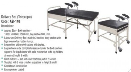 Delivery Bed Telescopic ASI-140 by SS Medsys