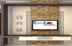Designer TV Unit by Splendid Interior & Designers Private Limited