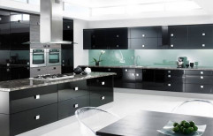 High Gloss Kitchen Cabinet by Raaghavi Associates